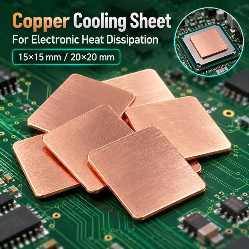 Laptop Cooling Pad - 1/2/3pcs Laptop Coppers Shim Thermal Pad,