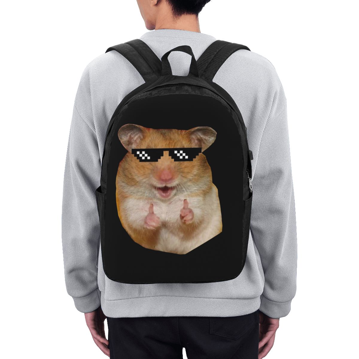 Funny Hamster Backpack Travel  - Laptop Bag 评论和价格