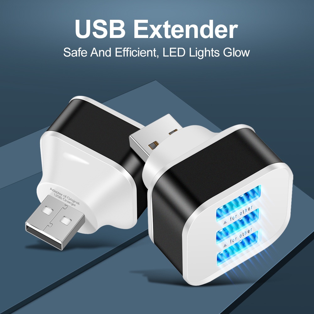 3 Port USB Slots Adaptor USB 3 - Laptop Charger 评论和价格