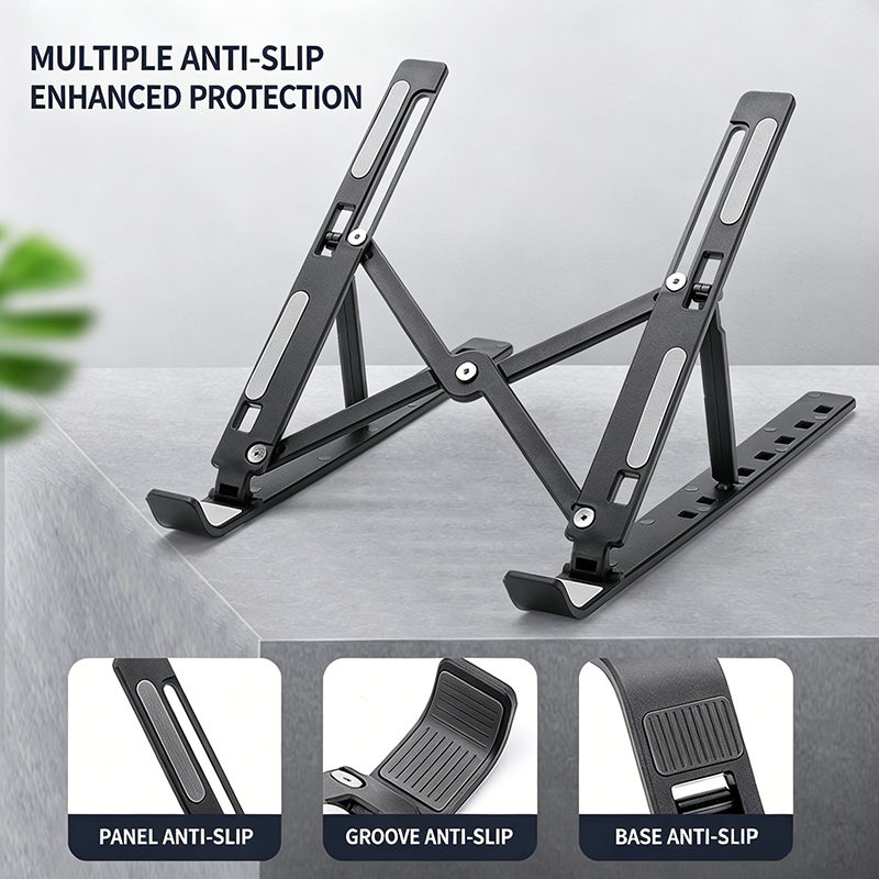 Adjustable Foldable Laptop Sta - Laptop Cooling Pad 评论和价格