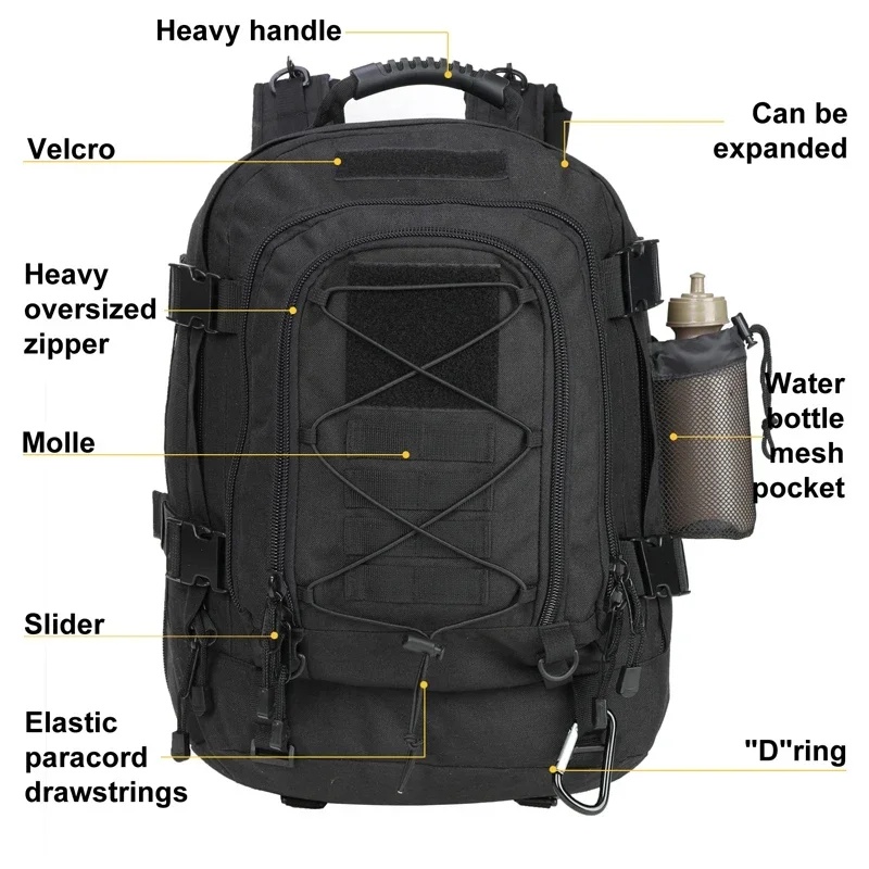 Extra Large 60L Tactical Backp - Laptop Bag 评论和价格