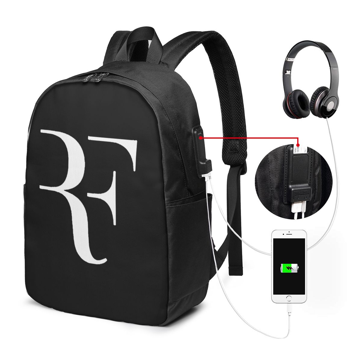Roger Federer Backpack Travel  - Laptop Bag 评论和价格