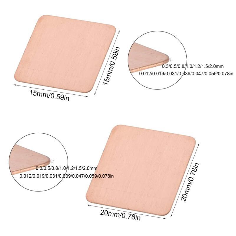 1/2/3pcs Laptop Coppers Shim T - Laptop Cooling Pad 评论和价格