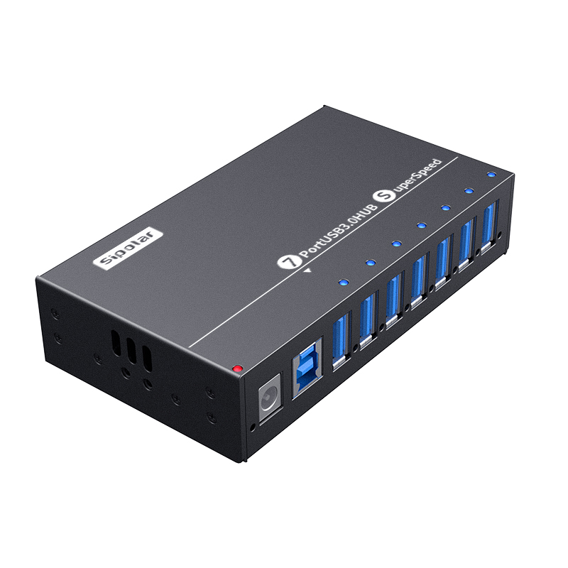 A-173 Sipolar 7 Port Usb Hub 3 - Usb Hub 评论和价格